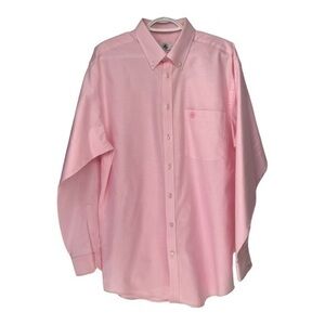 Southern Proper Men’s Pink Long Sleeve Button Down Dress Shirt NWOT Size Large